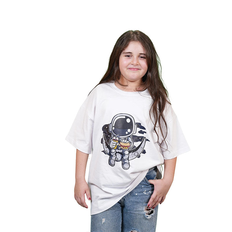 Cartoon Astronaut T-Shirt