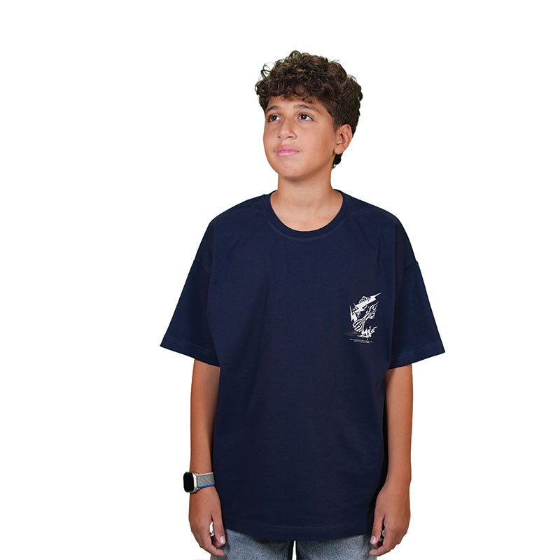 Lightning & Skeleton Hand T-Shirt