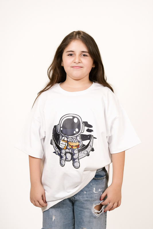 Cartoon Astronaut T-Shirt