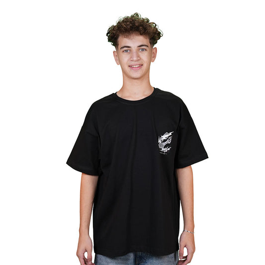 Lightning & Skeleton Hand T-Shirt